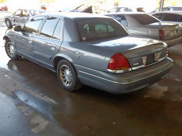 2FAFP74W9XX122564 - 1999 FORD CROWN VICT GRAY photo 3