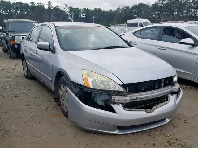 1HGCM56383A138031 - 2003 HONDA ACCORD LX SILVER photo 1