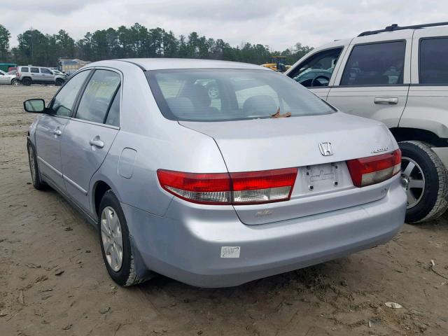 1HGCM56383A138031 - 2003 HONDA ACCORD LX SILVER photo 3