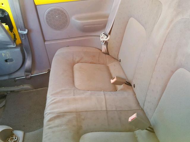 3VWBB21C02M440661 - 2002 VOLKSWAGEN NEW BEETLE Sarı foto 10