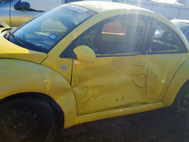 3VWBB21C02M440661 - 2002 VOLKSWAGEN NEW BEETLE Sarı foto 9