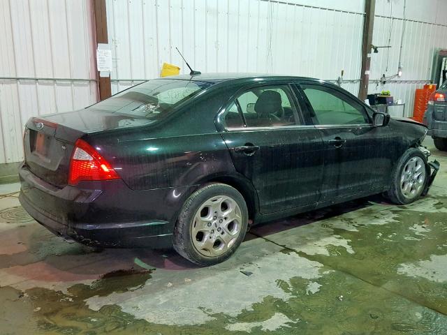 3FAHP0HAXBR274777 - 2011 FORD FUSION SE BLACK photo 4