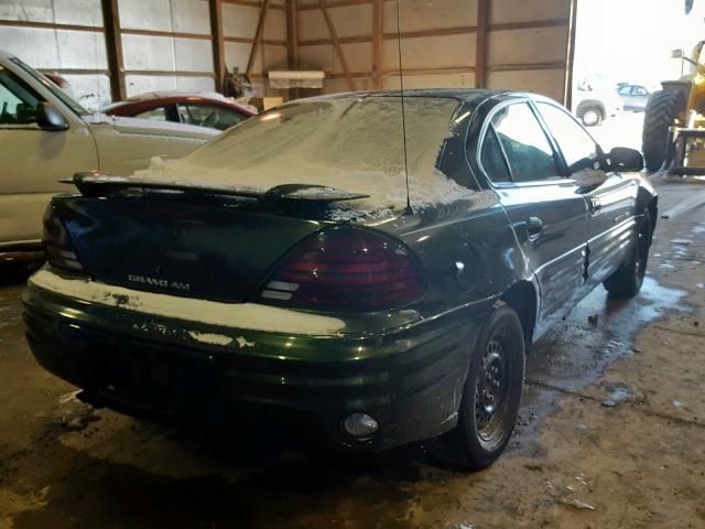 1G2NE52T4YM714265 - 2000 PONTIAC GRAND AM S GREEN photo 4