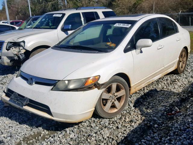 2HGFA16938H507549 - 2008 HONDA CIVIC EXL 白色 照片 2
