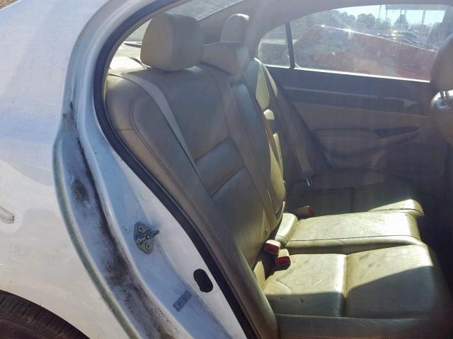 2HGFA16938H507549 - 2008 HONDA CIVIC EXL 白色 照片 6