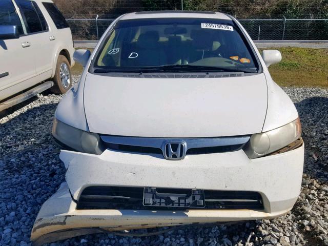 2HGFA16938H507549 - 2008 HONDA CIVIC EXL 白色 照片 9