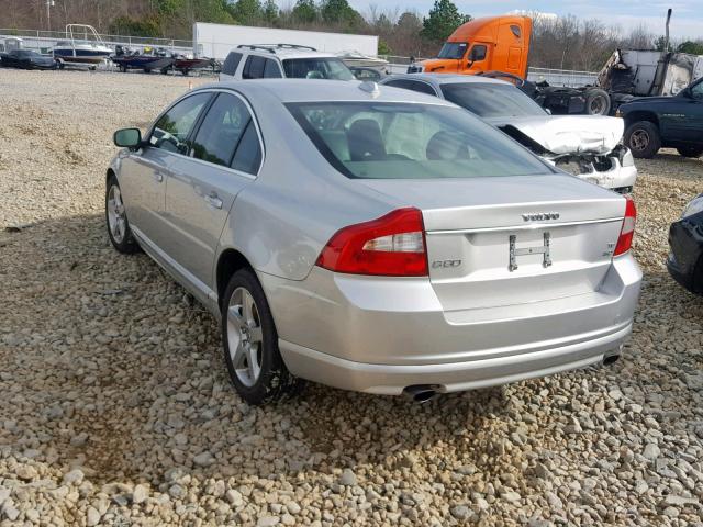 YV1AH992281079807 - 2008 VOLVO S80 T6 TUR GRAY photo 3