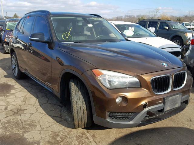 WBAVL1C57EVR93501 - 2014 BMW X1 XDRIVE2 BROWN photo 1