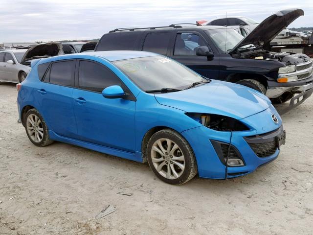 JM1BL1H5XA1307788 - 2010 MAZDA 3 S BLUE photo 1