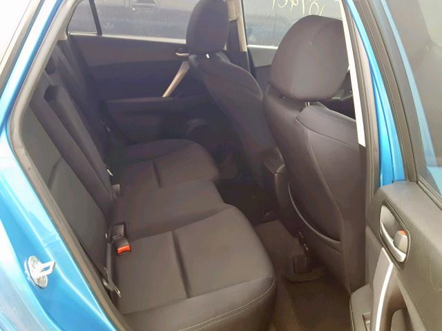 JM1BL1H5XA1307788 - 2010 MAZDA 3 S BLUE photo 6