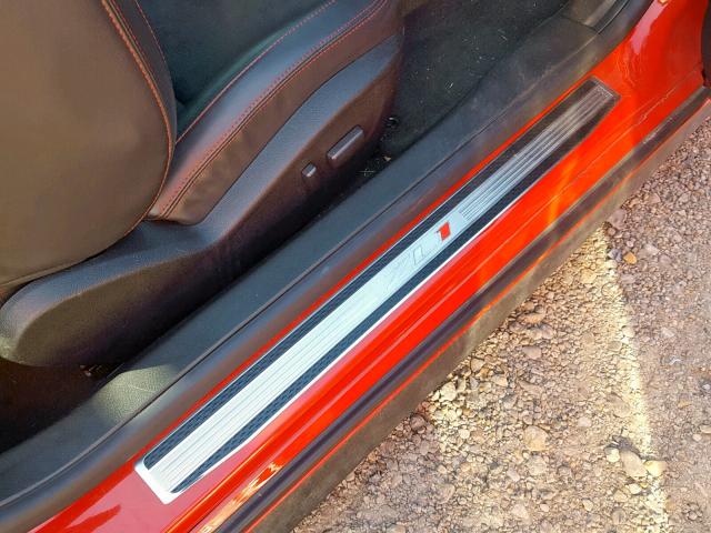 2G1FJ1EP7C9801126 - 2012 CHEVROLET CAMARO ZL1 红色 照片 9