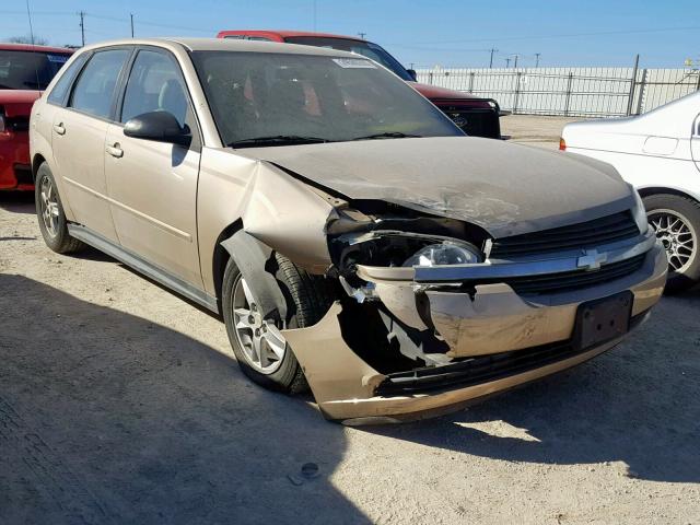 1G1ZT64835F241565 - 2005 CHEVROLET MALIBU MAX 金色 照片 1