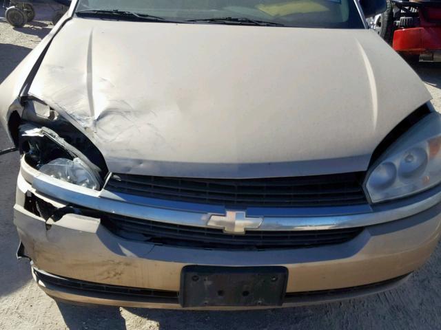1G1ZT64835F241565 - 2005 CHEVROLET MALIBU MAX 金色 照片 7