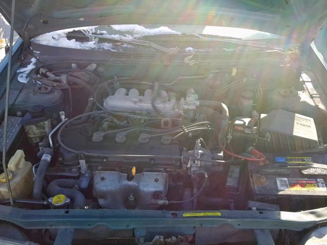 1N4AB41D8TC742520 - 1996 NISSAN SENTRA E GREEN photo 7