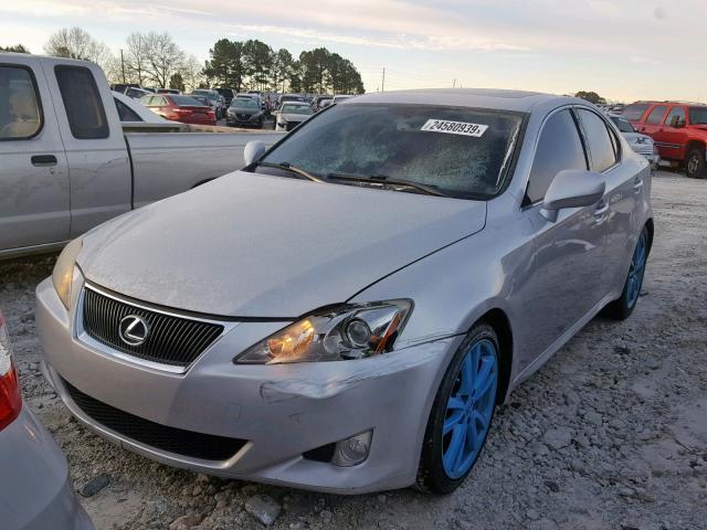 JTHBE262562006225 - 2006 LEXUS IS 350 GRAY photo 2