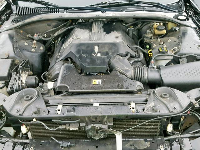 1LNHM87A65Y655465 - 2005 LINCOLN LS BLACK photo 7