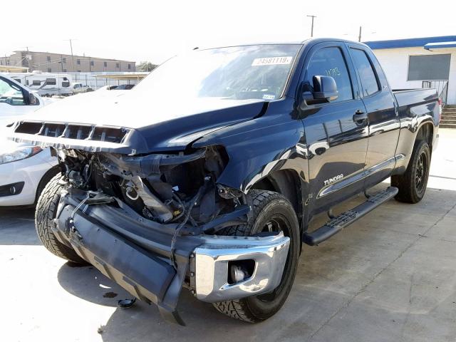 5TFRM5F12FX087974 - 2015 TOYOTA TUNDRA DOU BLACK photo 2
