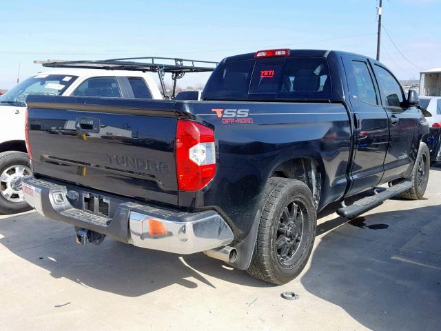 5TFRM5F12FX087974 - 2015 TOYOTA TUNDRA DOU BLACK photo 4