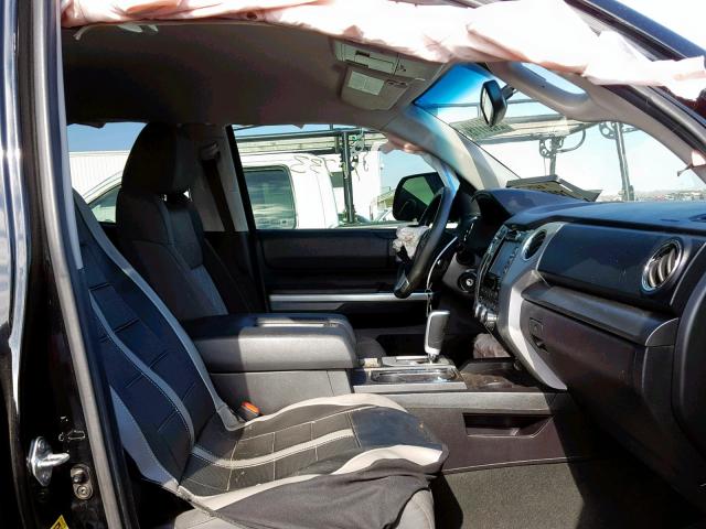 5TFRM5F12FX087974 - 2015 TOYOTA TUNDRA DOU BLACK photo 5