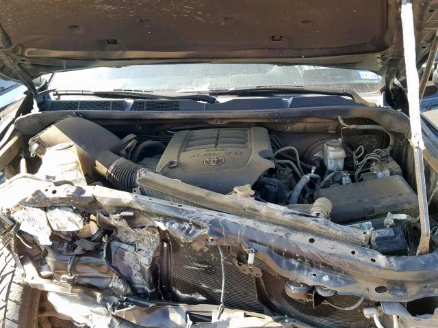 5TFRM5F12FX087974 - 2015 TOYOTA TUNDRA DOU BLACK photo 7