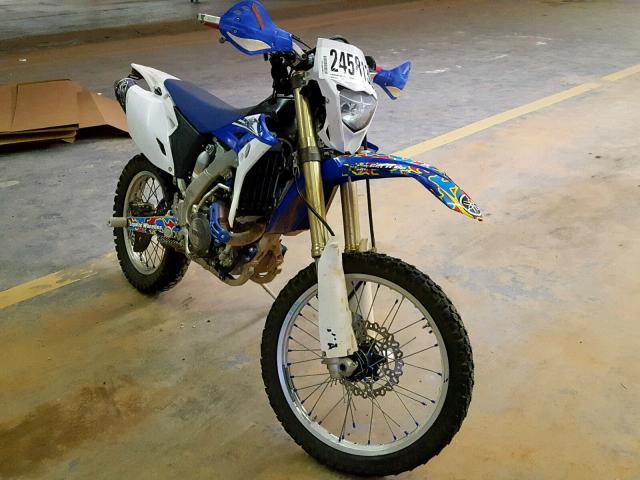 JYACJ16Y0EA003717 - 2014 YAMAHA WR450 F BLUE photo 1