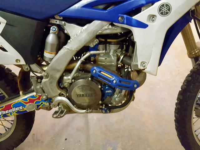 JYACJ16Y0EA003717 - 2014 YAMAHA WR450 F BLUE photo 7