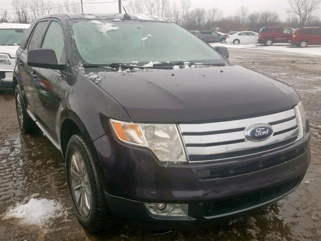 2FMDK38C77BB63745 - 2007 FORD EDGE SEL BLACK photo 1