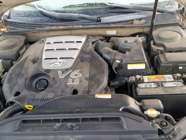 KMHFC46F86A084670 - 2006 HYUNDAI AZERA SE GOLD photo 7