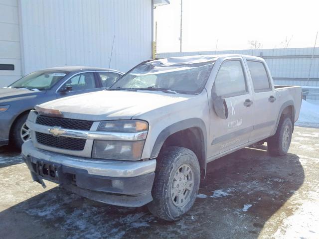 1GCDT33E488193834 - 2008 CHEVROLET COLORADO L SILVER photo 2