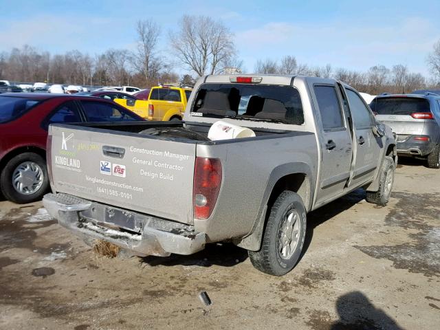 1GCDT33E488193834 - 2008 CHEVROLET COLORADO L SILVER photo 4
