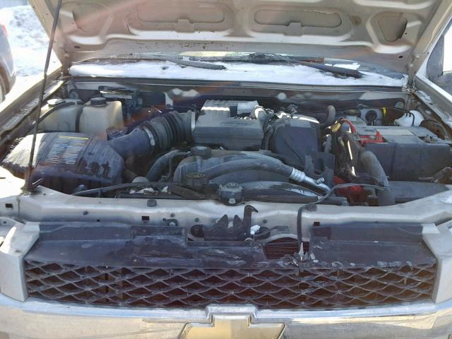 1GCDT33E488193834 - 2008 CHEVROLET COLORADO L SILVER photo 7