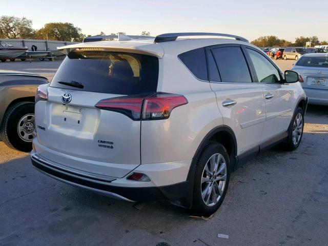 JTMDJREV4HD139138 - 2017 TOYOTA RAV4 HV LI WHITE photo 4