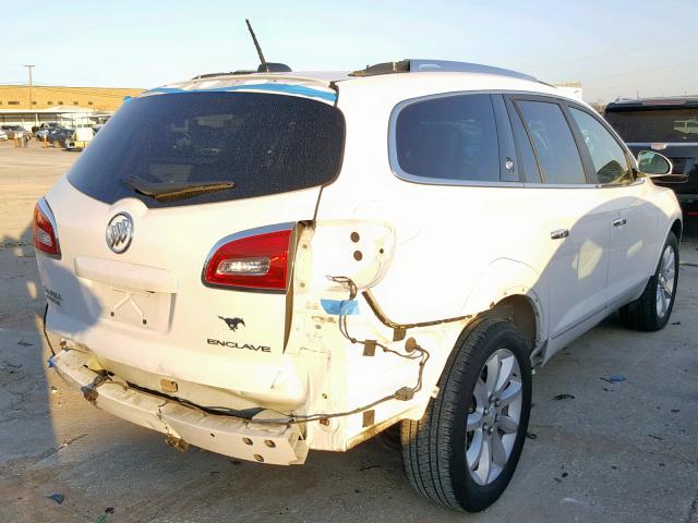 5GAKRCKD3GJ264657 - 2016 BUICK ENCLAVE WHITE photo 4