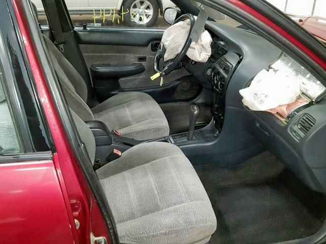 1Y1SK5265TZ062829 - 1996 GEO PRIZM BASE 红色 照片 5