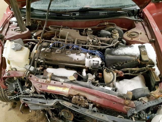 1Y1SK5265TZ062829 - 1996 GEO PRIZM BASE 红色 照片 7