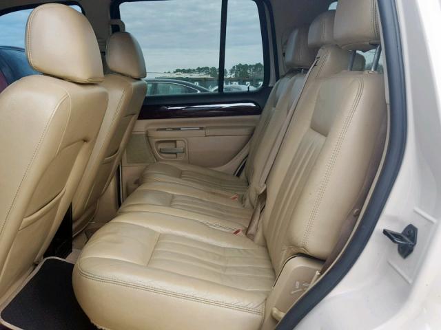5LMEU68H55ZJ04101 - 2005 LINCOLN AVIATOR 奶油色 照片 6