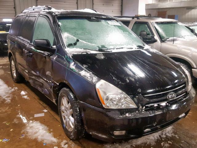 KNDMB233296279989 - 2009 KIA SEDONA EX BLACK photo 1