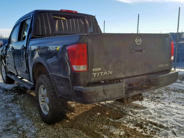 1N6AA0EC6EN507027 - 2014 NISSAN TITAN S BLACK photo 3