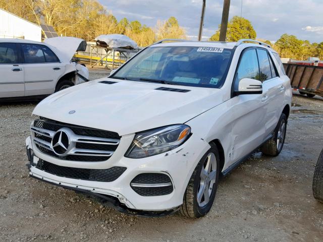 4JGDA5HB3GA791562 - 2016 MERCEDES-BENZ GLE 350 4M WHITE photo 1