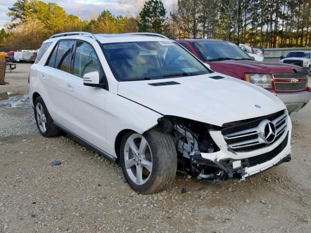 4JGDA5HB3GA791562 - 2016 MERCEDES-BENZ GLE 350 4M WHITE photo 2