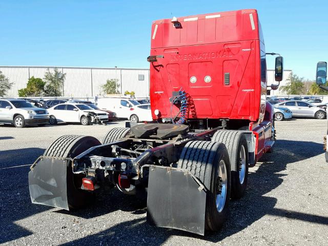 3HSDJSJR7CN601819 - 2012 INTERNATIONAL PROSTAR RED photo 4