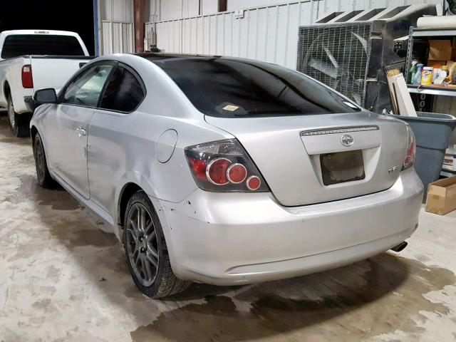 JTKDE167590299729 - 2009 TOYOTA SCION TC SILVER photo 3