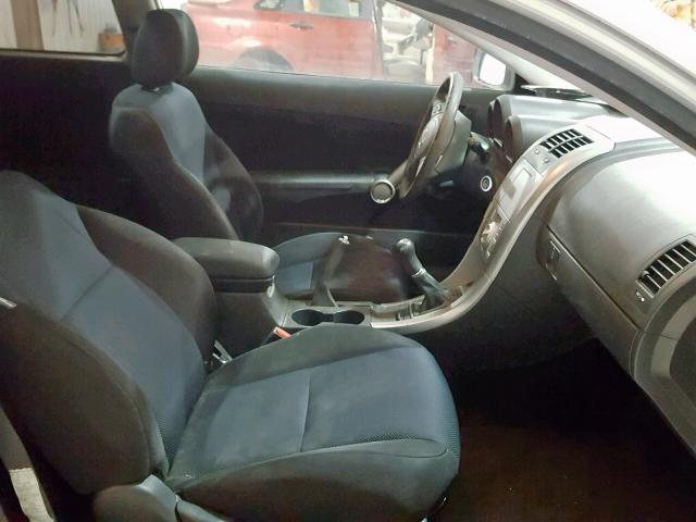 JTKDE167590299729 - 2009 TOYOTA SCION TC SILVER photo 5