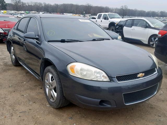 2G1WD5E39E1184969 - 2014 CHEVROLET IMPALA LIM BLACK photo 1