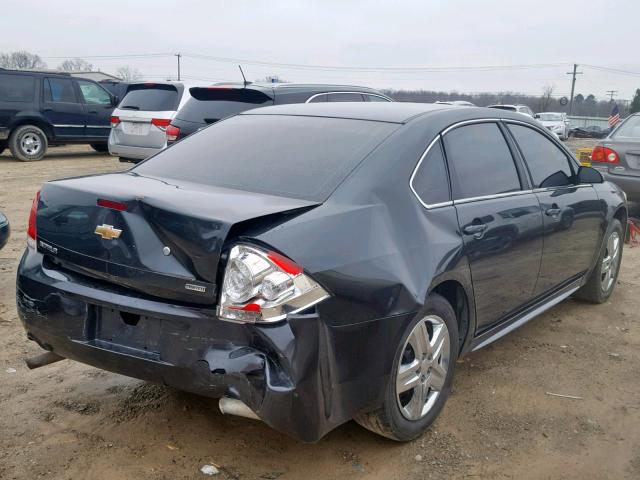 2G1WD5E39E1184969 - 2014 CHEVROLET IMPALA LIM BLACK photo 4