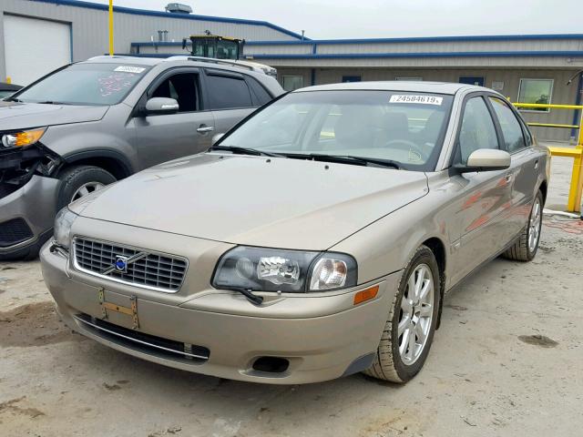 YV1TH59H341376469 - 2004 VOLVO S80 2.5T TAN photo 2