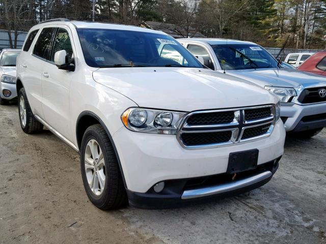 1D4SE4GT3BC624090 - 2011 DODGE DURANGO CR WHITE photo 1