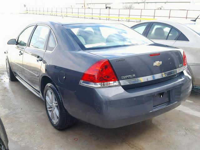 2G1WF5EK0B1112877 - 2011 CHEVROLET IMPALA LS CHARCOAL photo 3