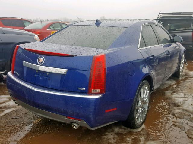 1G6DS5E38C0109129 - 2012 CADILLAC CTS PREMIU BLUE photo 4