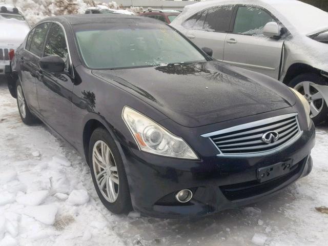 JN1CV6AR5CM677673 - 2012 INFINITI G37 BLACK photo 1